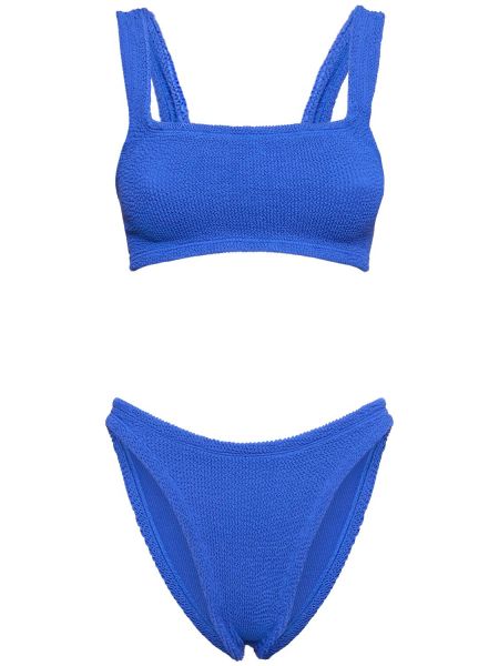 Bikini Hunza G albastru