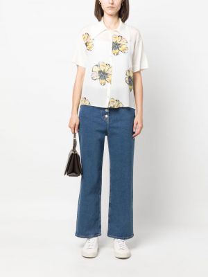 Jeansy relaxed fit Ps Paul Smith niebieskie