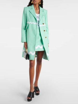Manteau en coton Patou vert