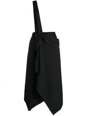 Krilo z draperijo Yohji Yamamoto črna
