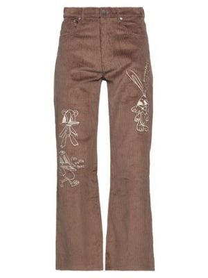 Pantalones de algodón Domrebel marrón