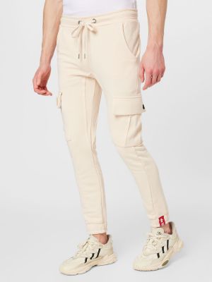 Pantaloni cargo Alpha Industries beige