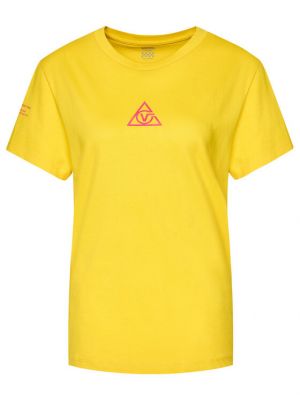 Marškinėliai Vans geltona