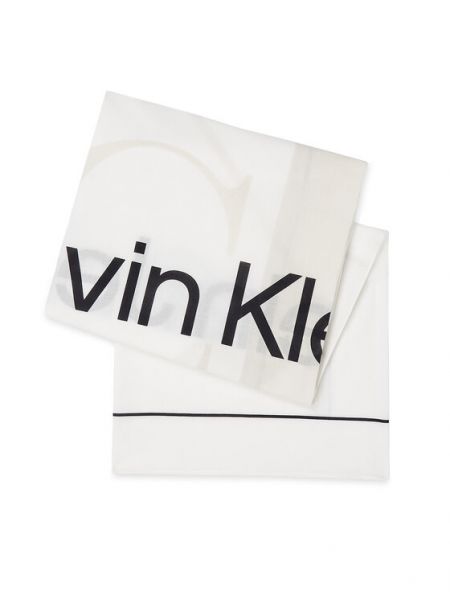 Bílý šátek Calvin Klein