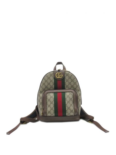 Plátenný batoh Gucci Pre-owned hnedá