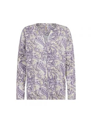 Bluse mit print mit paisleymuster Soyaconcept lila
