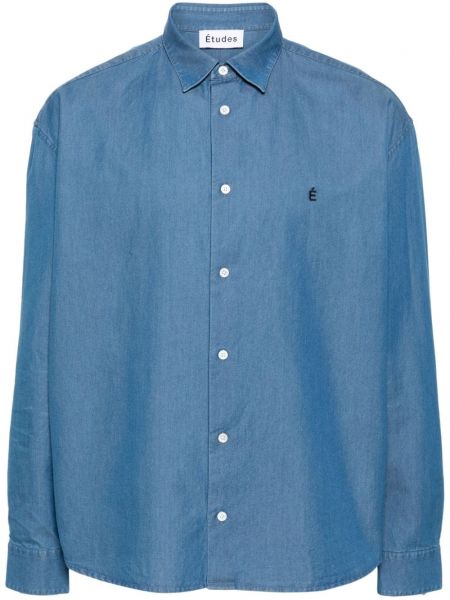 Chemise en jean Etudes bleu