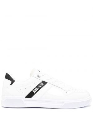 Sneakers con stampa Just Cavalli bianco