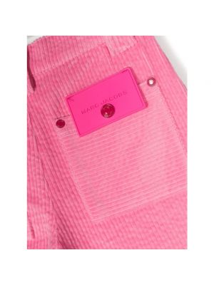 Spodnie Marc Jacobs różowe