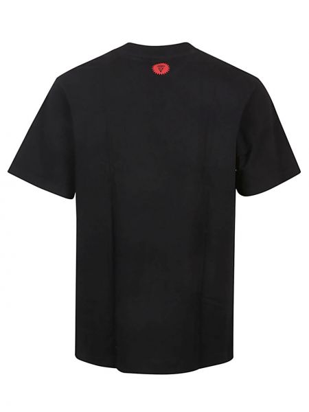 T-shirt di cotone Icecream nero