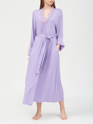 Фиолетовый халат Nora Rose