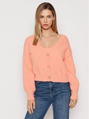 Kardigan W2RR16 Z2YA0 Pomarańczowy Regular Fit Guess