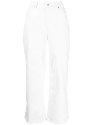Jeans con frange Eileen Fisher bianco