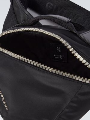 Torba na ramię na zamek Givenchy czarna
