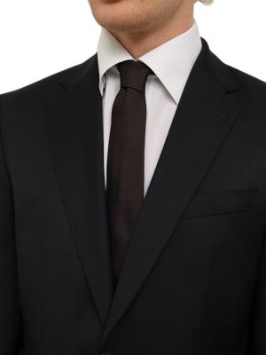 Шелковый галстук Van Laack бордовый