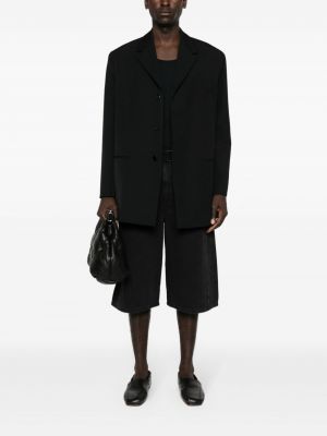 Džínové šortky Lemaire černé