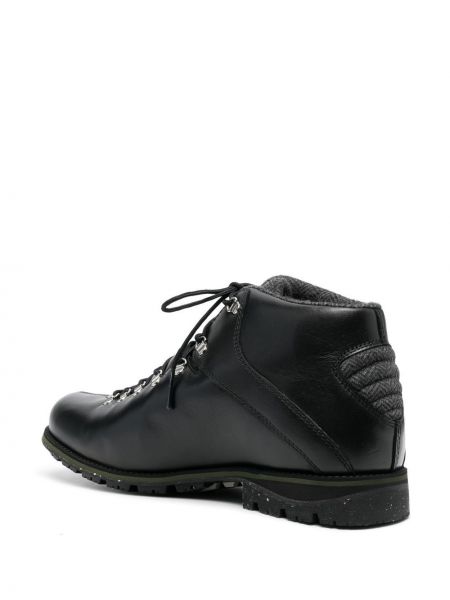 Nėriniuotos guminiai batai su raišteliais Rossignol juoda
