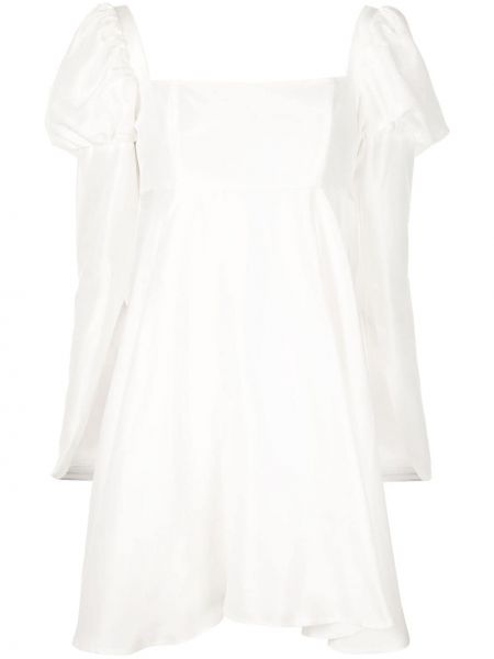 Koktejlové šaty Macgraw bílé