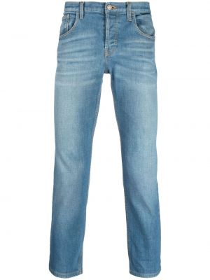 Rovné kalhoty Gucci Pre-owned modré