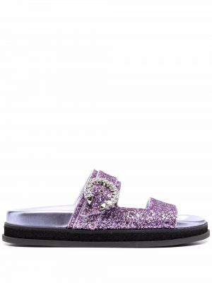 Sandaler med remmar Jimmy Choo lila