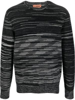 Svītrainas kašmira džemperis ar apdruku Missoni