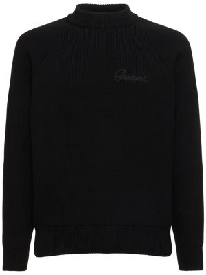 Pullover mit stickerei Garment Workshop schwarz