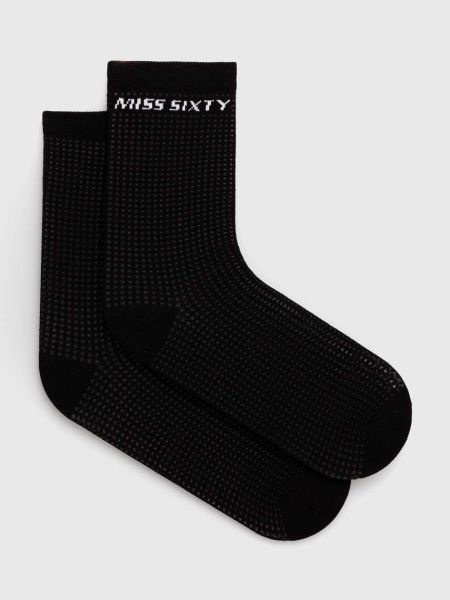 Čarape Miss Sixty crna