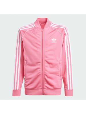 Veste en coton Adidas rose