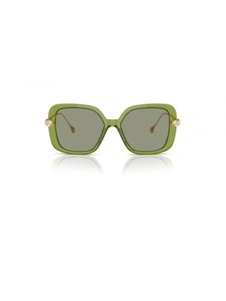 Okulary przeciwsłoneczne Swarovski zielone