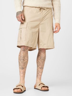 „cargo“ stiliaus kelnės Weekday smėlinė