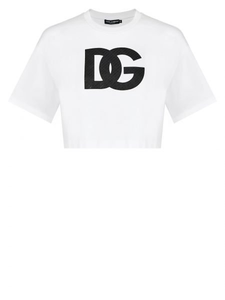 Белая футболка Dolce&gabbana