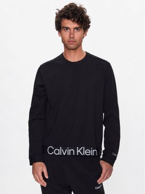 Sweatshirt Calvin Klein Performance schwarz