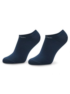 Hlačne nogavice Calvin Klein modra