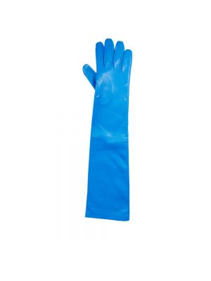 Rękawiczki Maison Margiela niebieskie