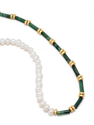 Kaklarota ar pērļu ar pērlītēm Nialaya Jewelry