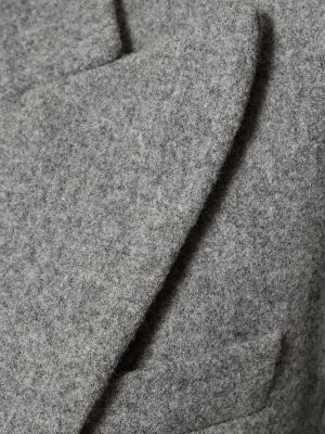 Flanelový kabát Michael Kors Collection sivá