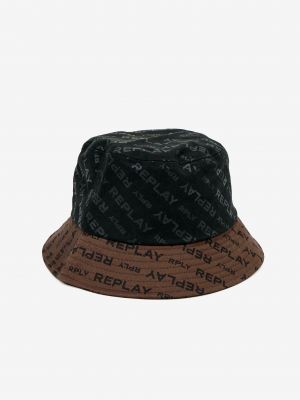 Černý klobouk Replay