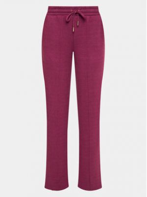 Pantalon en tricot large Chantelle violet
