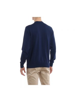 Jersey de tela jersey de cuello redondo Aspesi azul