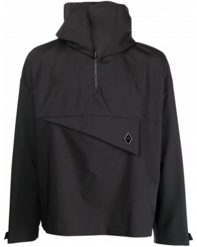 Палто с качулка A-cold-wall* черно