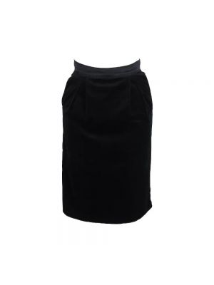 Spódnica bawełniana Dolce & Gabbana Pre-owned czarna
