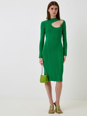 Платье Moki зеленое