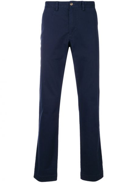 Прав панталон slim Polo Ralph Lauren синьо