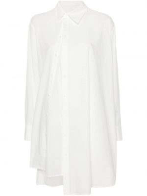 Ασύμμετρο πουκάμισο Yohji Yamamoto λευκό