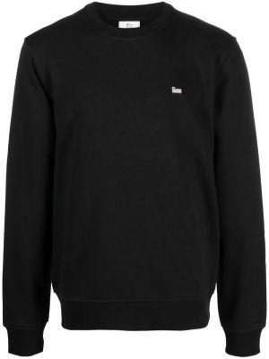 Sweatshirt mit rundhalsausschnitt Woolrich schwarz