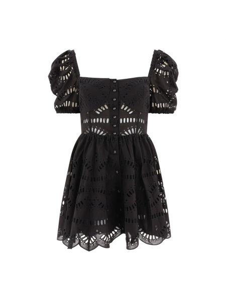 Sukienka mini bawełniana Charo Ruiz Ibiza czarna