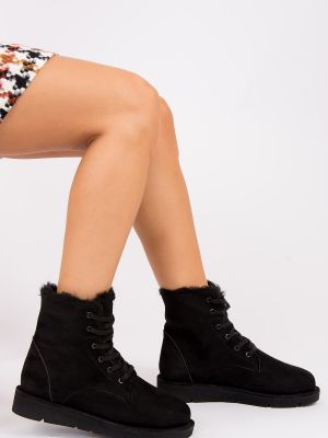 Členkové topánky Fox Shoes čierna