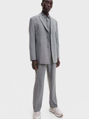 Піджак вільного крою Calvin Klein сірий