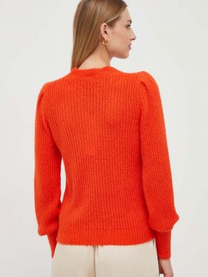 Vlněný svetr Morgan oranžový
