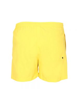 Pantalones cortos con estampado Msgm amarillo